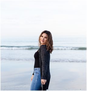 Beach Senior Session Cape Cod